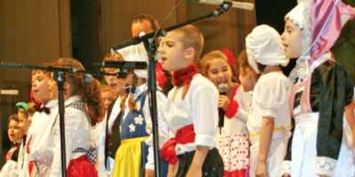 Copiii au prezentat momente artistice 