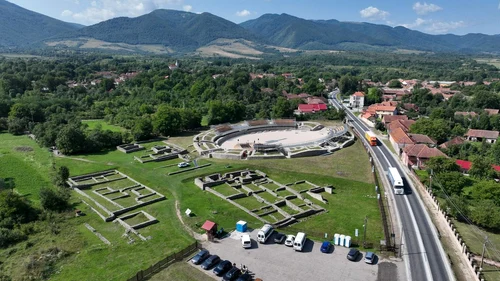 Amfiteatrul roman de la Ulpia Traiana Sarmizegetusa, redeschis publicului (© Consiliul Județean Hunedoara)