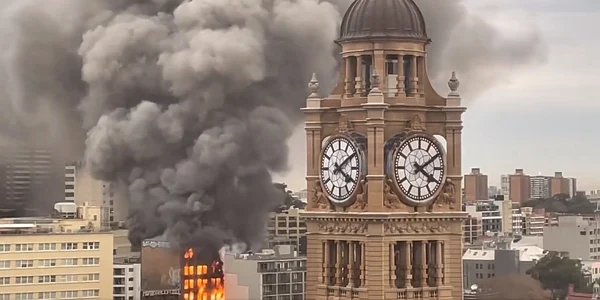 Incendiu Sydney FOTO Captură Twitter jpg