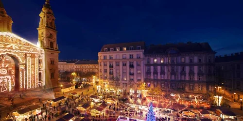 targ craciun budapesta. foto