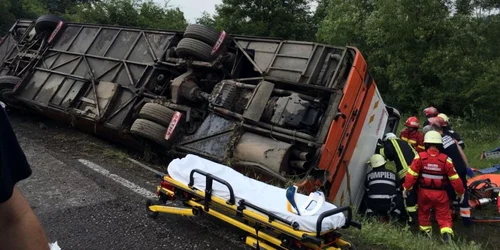 Accident autocar brasov copii. FOTO digitv
