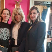mirabela gradinaru, brigitte macron si olena zelenska foto administratia prezidentiala png
