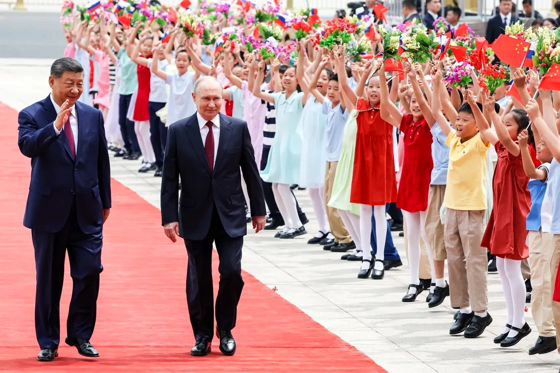 Președintele Rusiei, Vladimir Putin, a efectuat o vizită oficială la Beijing