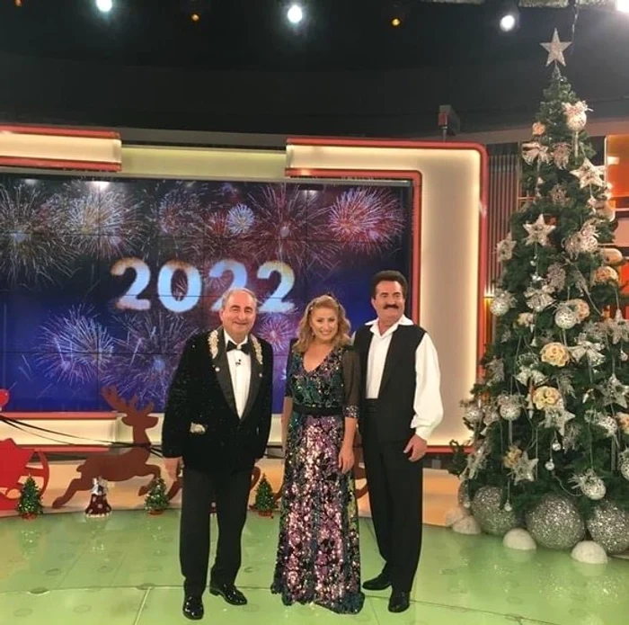 Steliana Sima și Petrică Mâțu Stoian au filmat ultima dată împreună pentru emisiunile de Revelion Foto: Facebook Steliana Sima