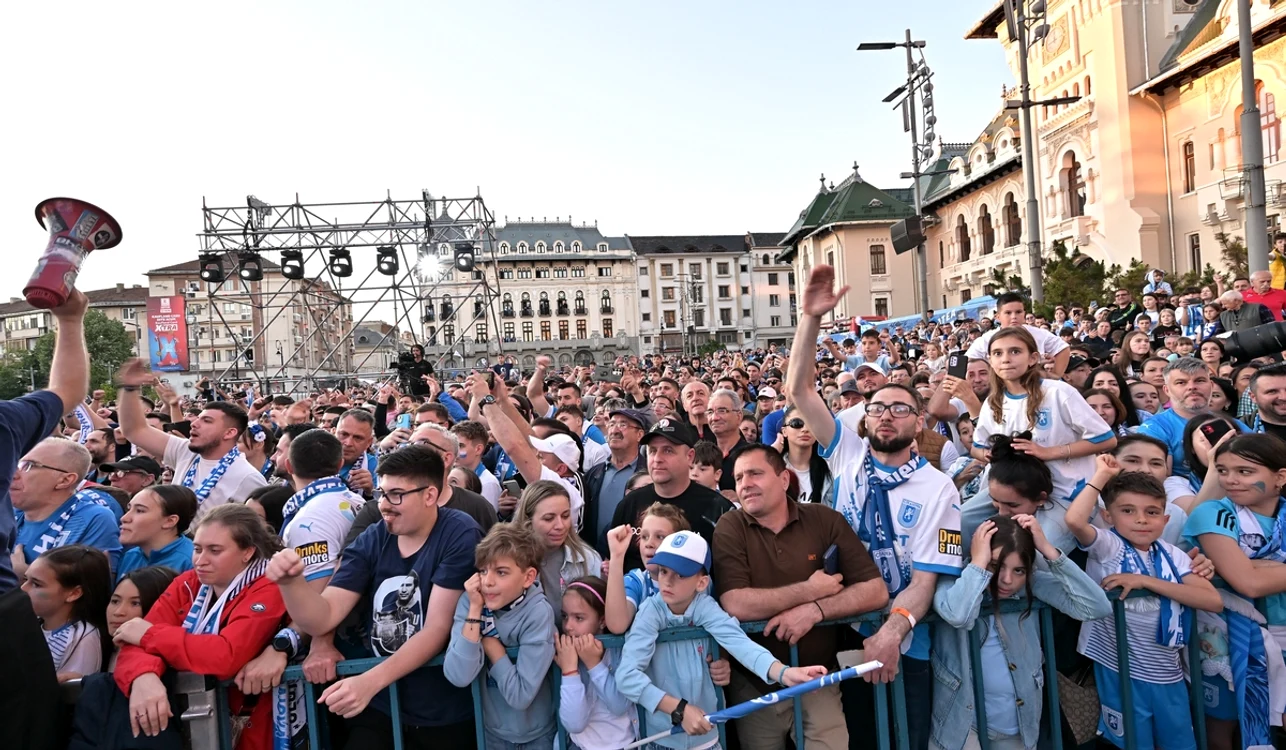 Oltenii au sărbătorit performanțele obținute FOTO Sportpictures