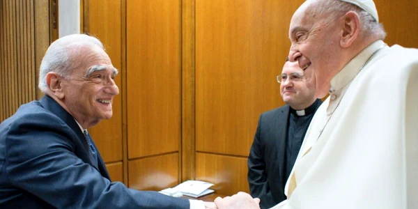 Martin Scorsese papa Francisc foto X jpeg