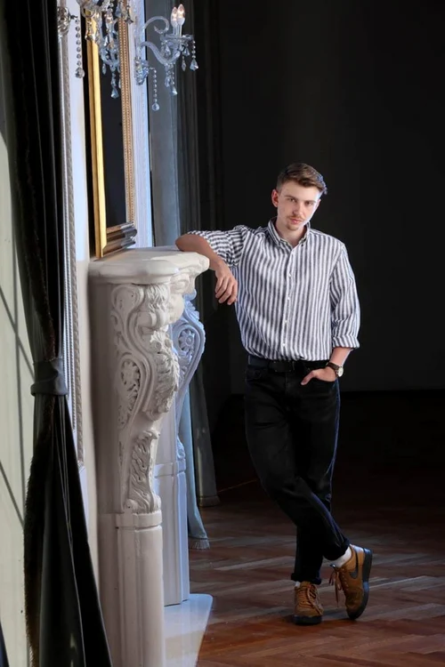 Alex Ghenţ se pregăteşte pentru Academia de Poliţie. FOTO
