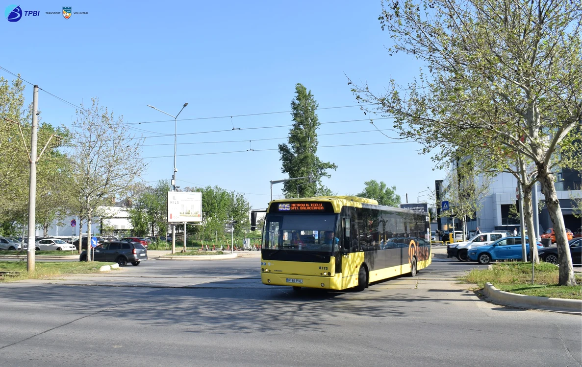 Autobuz STB galben