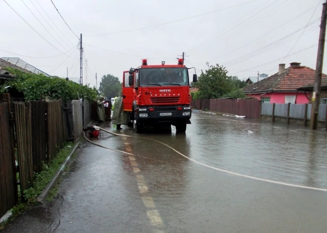 Intervenţie la o situaţie de urgenţă Foto:ISU Călăraşi