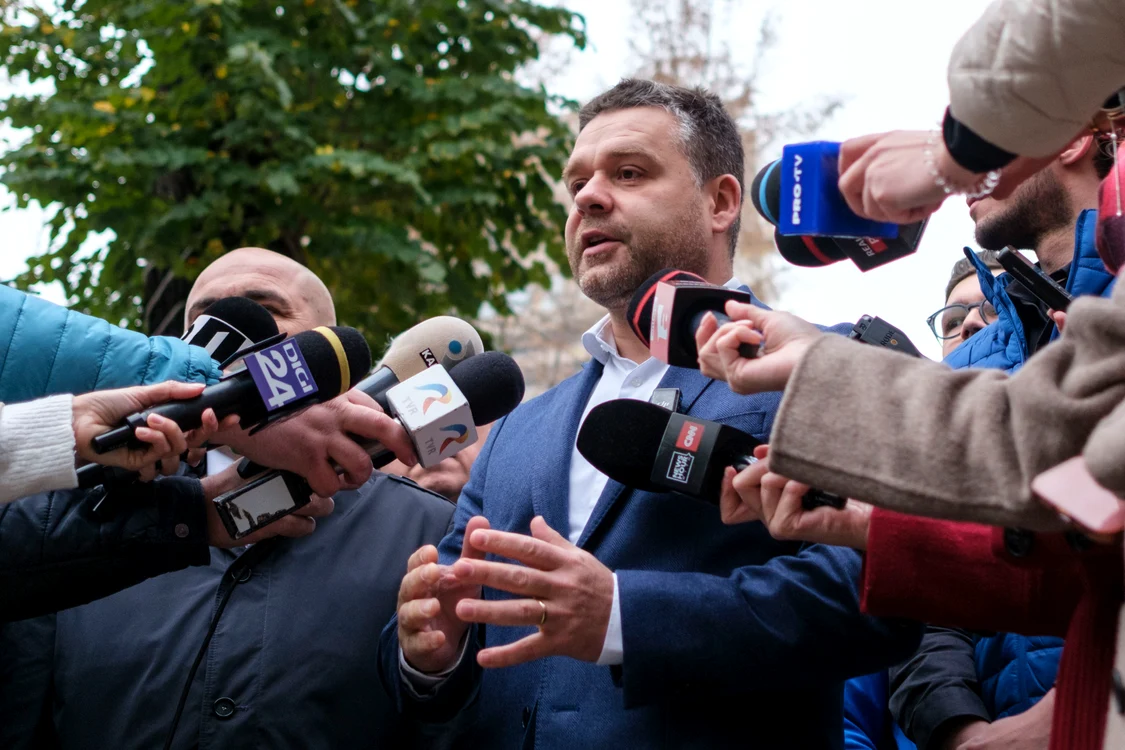 Ciprian Ciucu, candidatul PNL pentru Primăria Capitalei. Foto: Inquam Photos / Alex Nechez