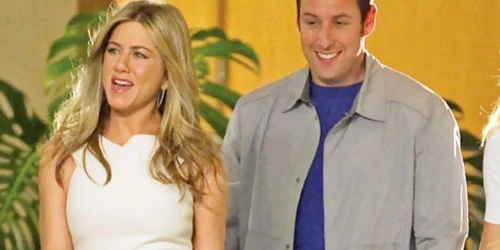 Jennifer Aniston şi Adam Sandler 