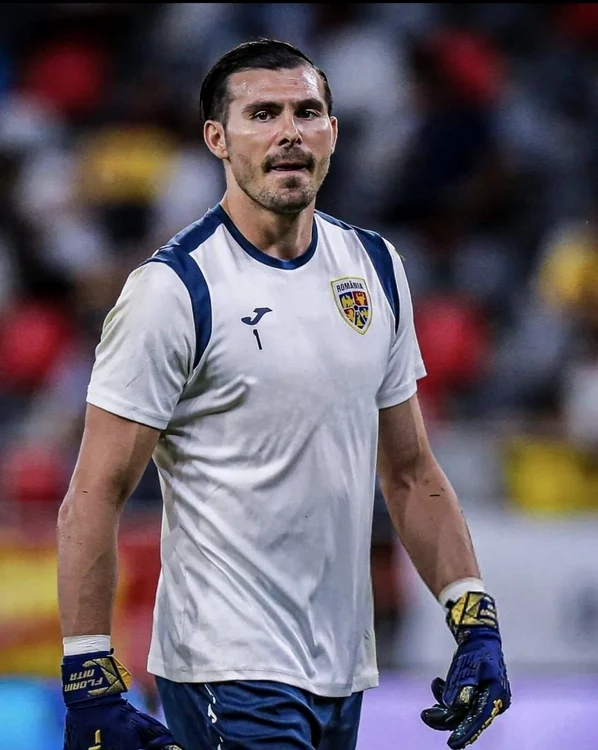 Florin Niță, portarul echipei naționale de fotbal FOTO: arhiva personală F.N.