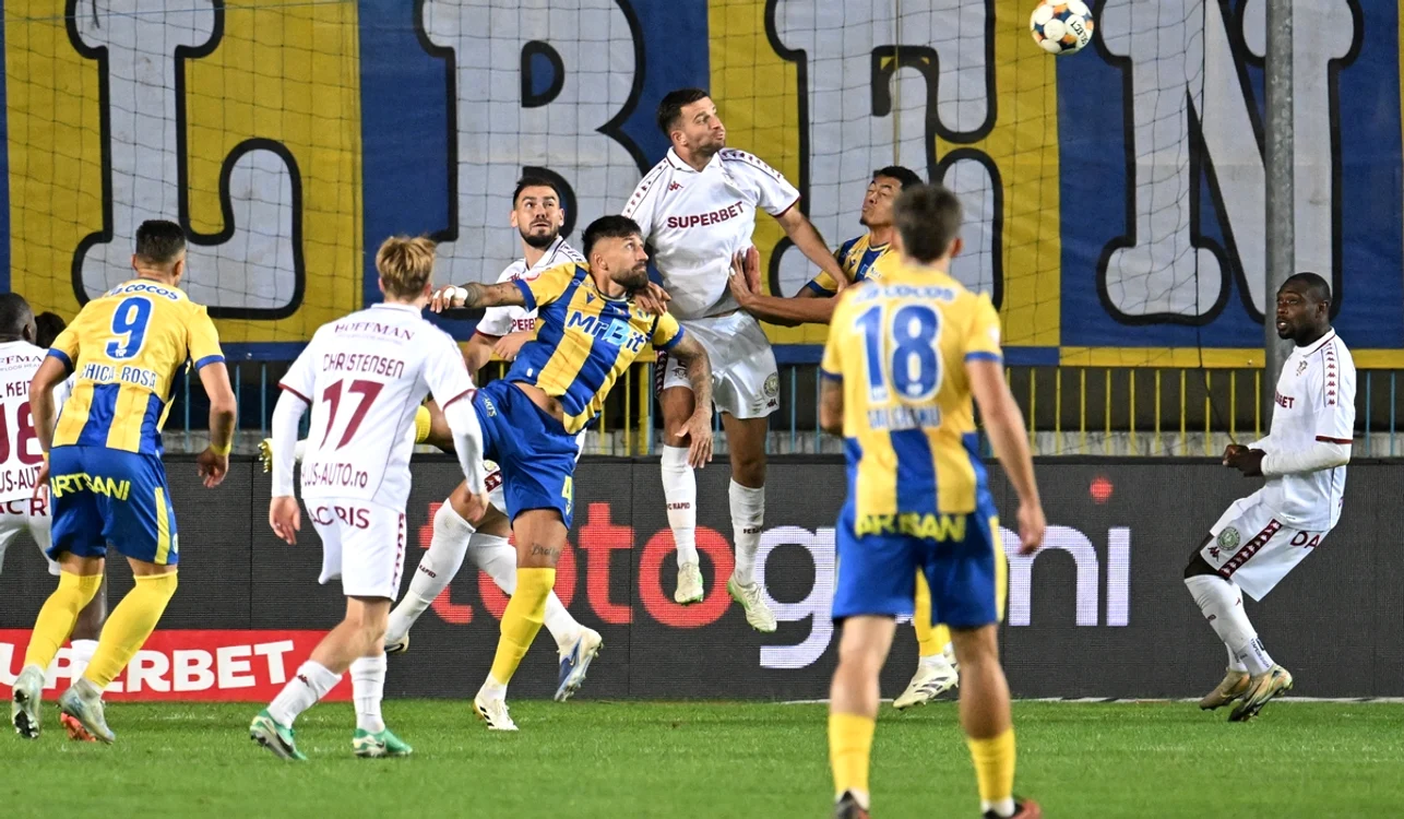 Rapid a plecat cu toate cele trei puncte de la Ploiești (FOTO: Sportpictures)