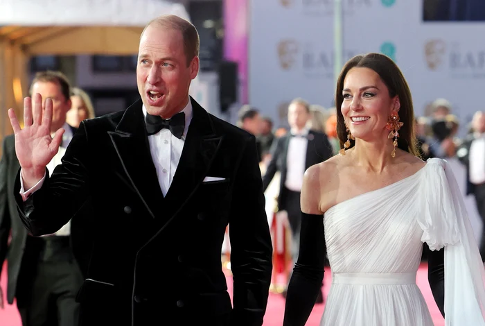 Kate Middleton și Prințul William la Premiile BAFTA 2023, Profimedia (6) jpg