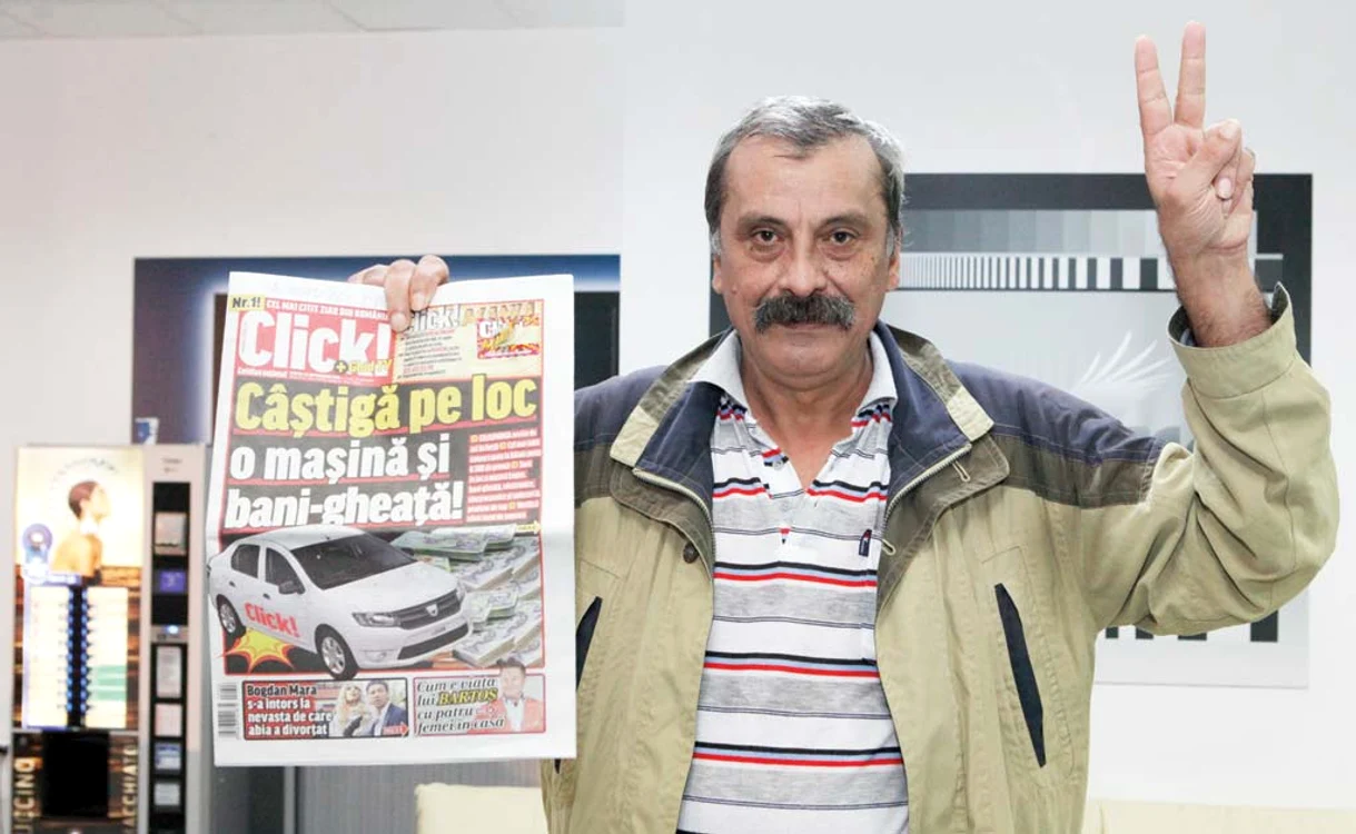 
    Constantin Pajură  îşi va plăti detectorul  de gaze cu banii  de la Click!MANIAFoto: Florin Şuler  