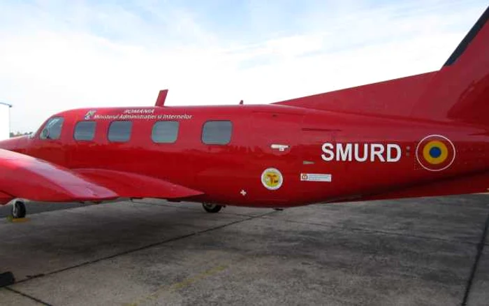 Avionul SMURD se află la cea de a doua misiune Foto:SMURD