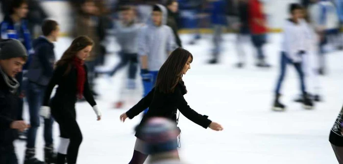 Intrarea pe patinoarul din IOR este liberă FOTO Arhivă