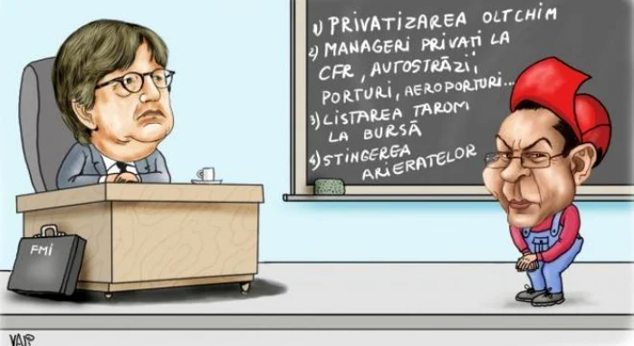 Multe dintre angajamentele asumate în faţa FMI nu au fost îndeplinite de autorităţile române FOTO Vali Ivan