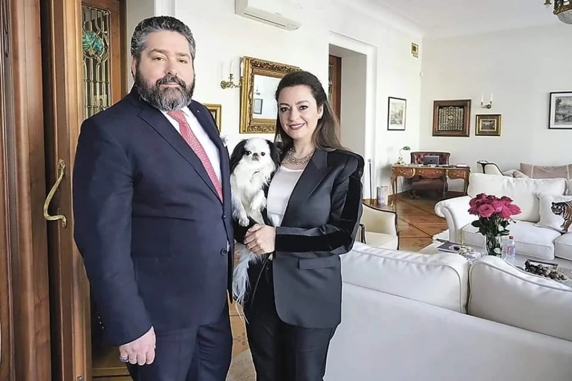 Marele Duce Gheorghe Mihailovici Romanov și Prințesa Victoria