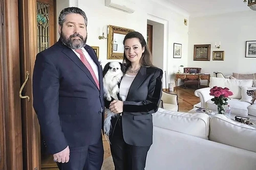 Marele Duce Gheorghe Mihailovici Romanov și Prințesa Victoria