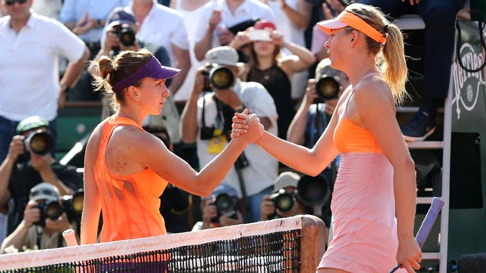 
    Simona Halep n-a bătut-o niciodată pe Şarapova  