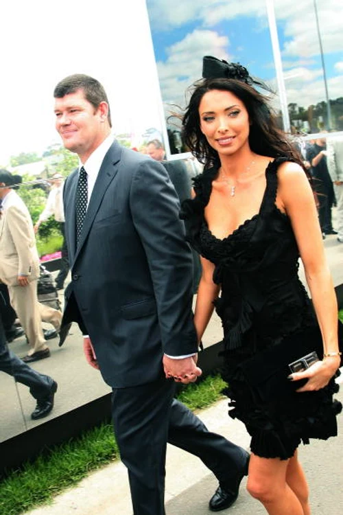 Miliardarul şi soţia sa, Erica Baxter (Foto Guliver Getty images)