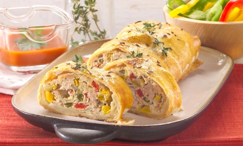 Pastry Rolls Filled with Mincemeat jpeg