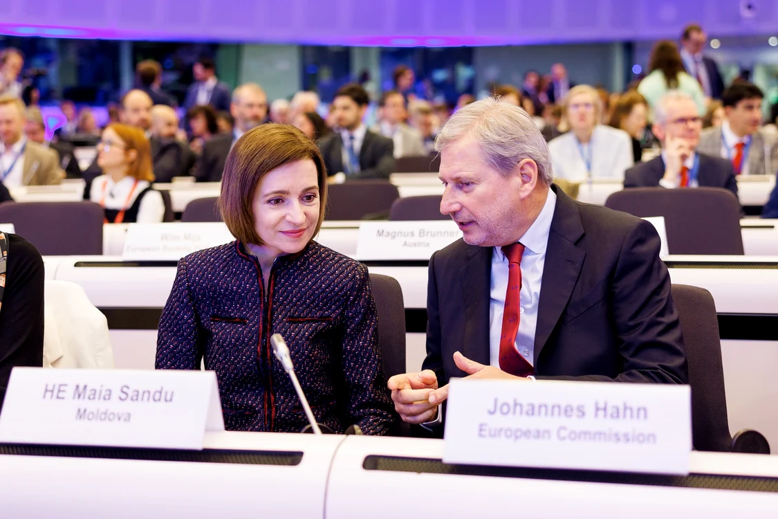 Maia Sandu a susținut un discurs în debutul Conferinței de la Bruxelles. FOTO: Facebook
