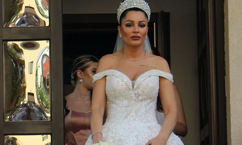 Brigitte Pastramă, primele imagini în rochia de mireasă cu care s a lăudat încă de dinainte de nuntă! jpeg