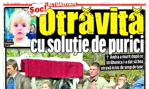 Click! v a prezentat  acum o lună tragedia  familiei Slujitoru jpeg