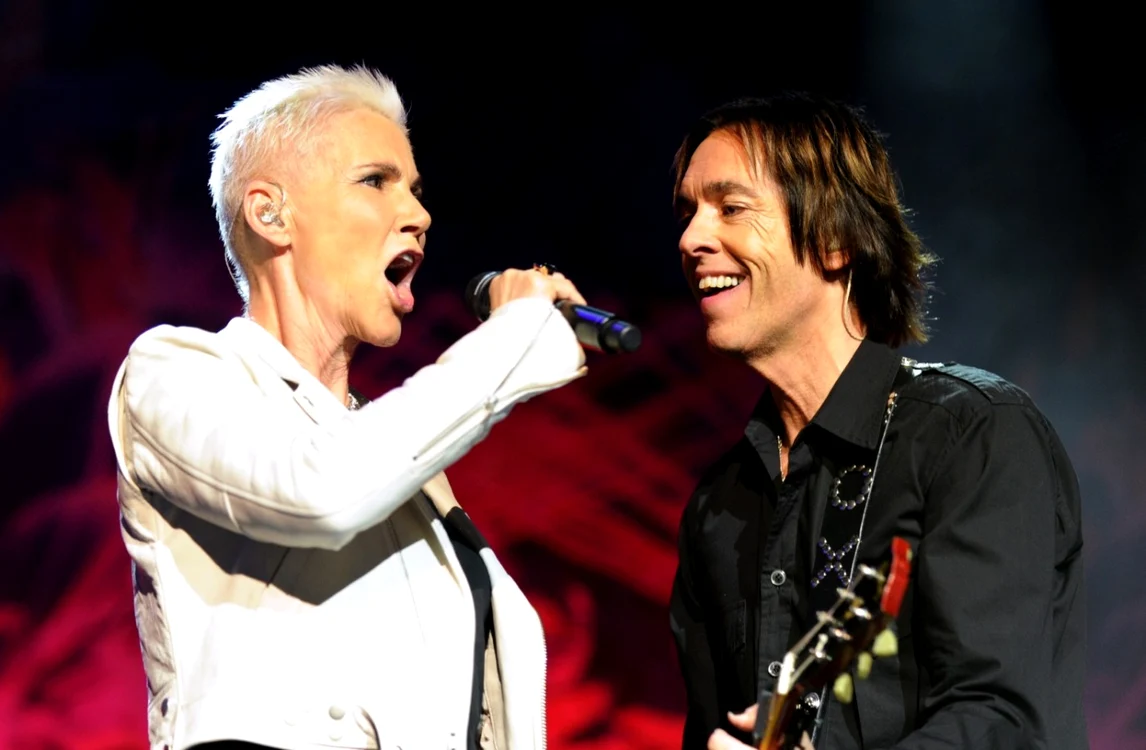 Marie Fredriksson şi Per Gessle au format Roxette, una dintre cele mai iubite trupe suedeze FOTO EPA-EFE