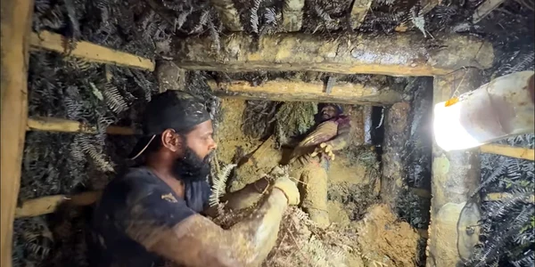 mina diamant Sri Lanka foto captura video jpg