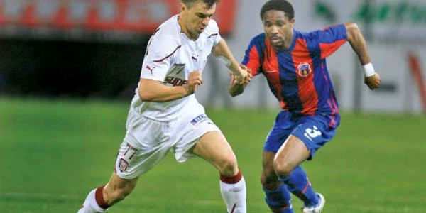 Derby-ul Steaua - Rapid va fi primul meci între cele două rivale pe Naţional Arena