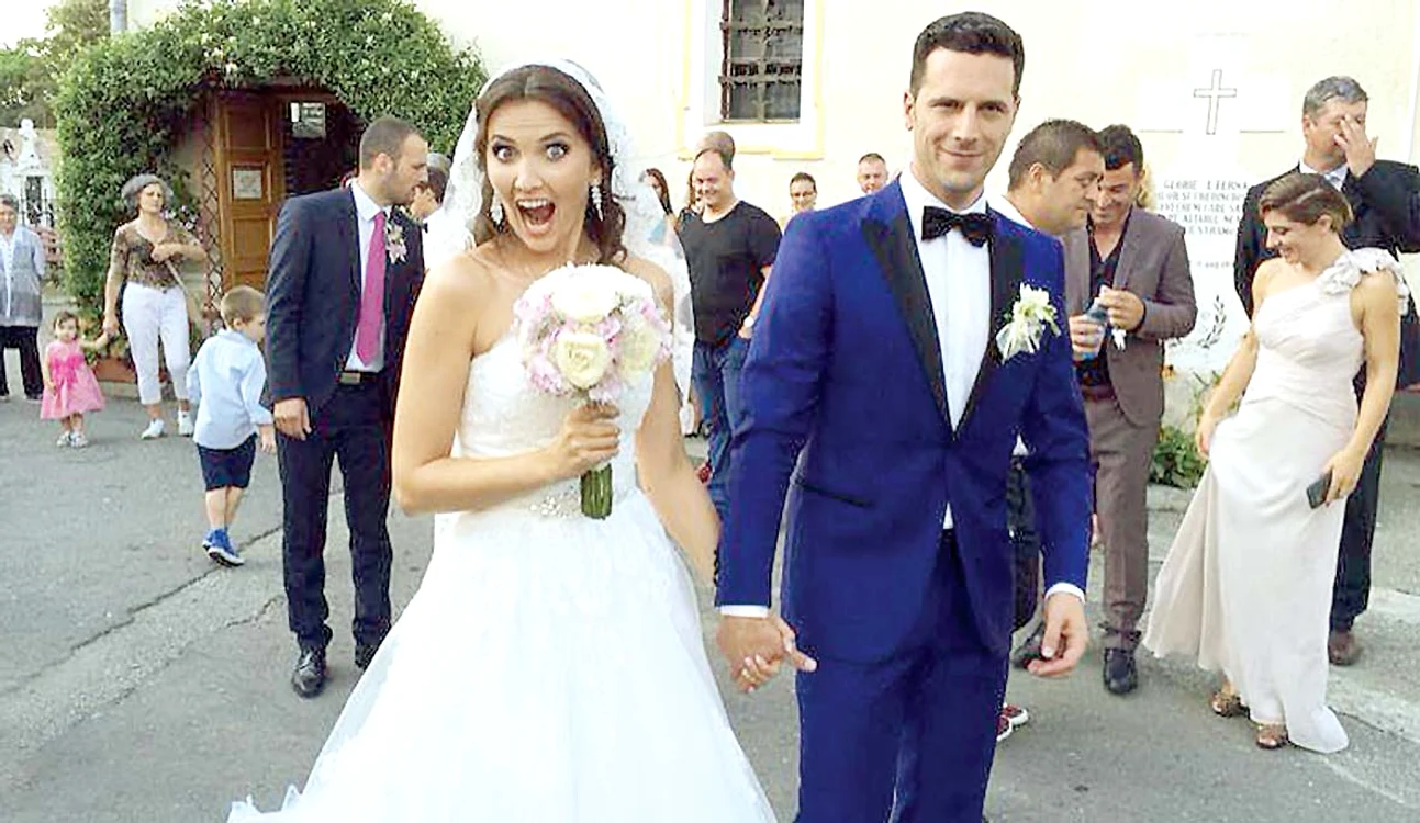 Alina şi Adrian au ajuns în faţa altarului în 2014