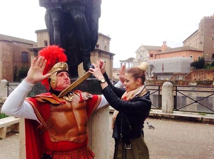 Solista a avut timp să viziteze câteva obiective turistice