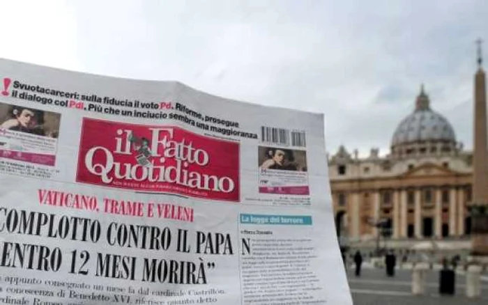 Documentul a fost dezvăluit de publicaţia italiană "Il Fatto Quotidiano"