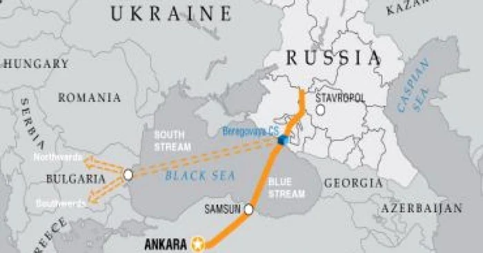 Gazprom va lua anul viitor decizia finală privind traseul South Stream