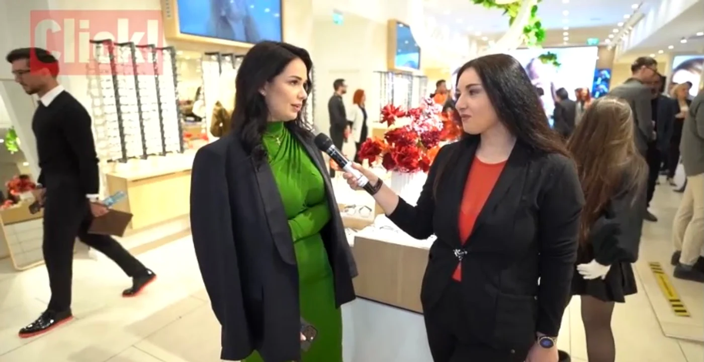 Deea Maxer, la evenimentul lui Cătălin Botezatu foto: Click!