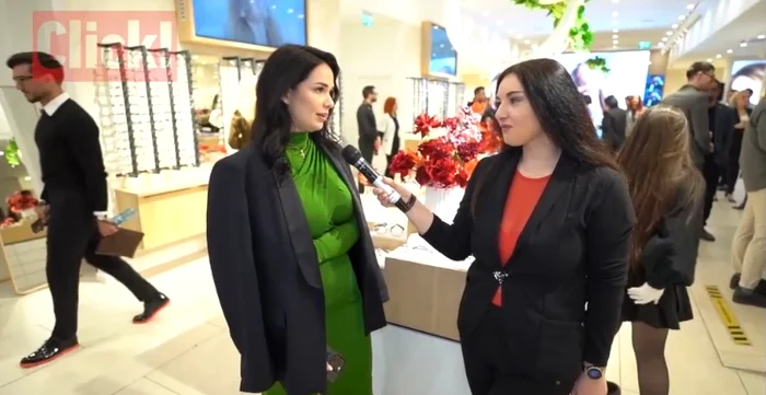 Deea Maxer, la evenimentul lui Cătălin Botezatu foto: Click!