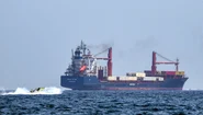 nava care traverseaza Stramtoarea Ormuz FOTO X