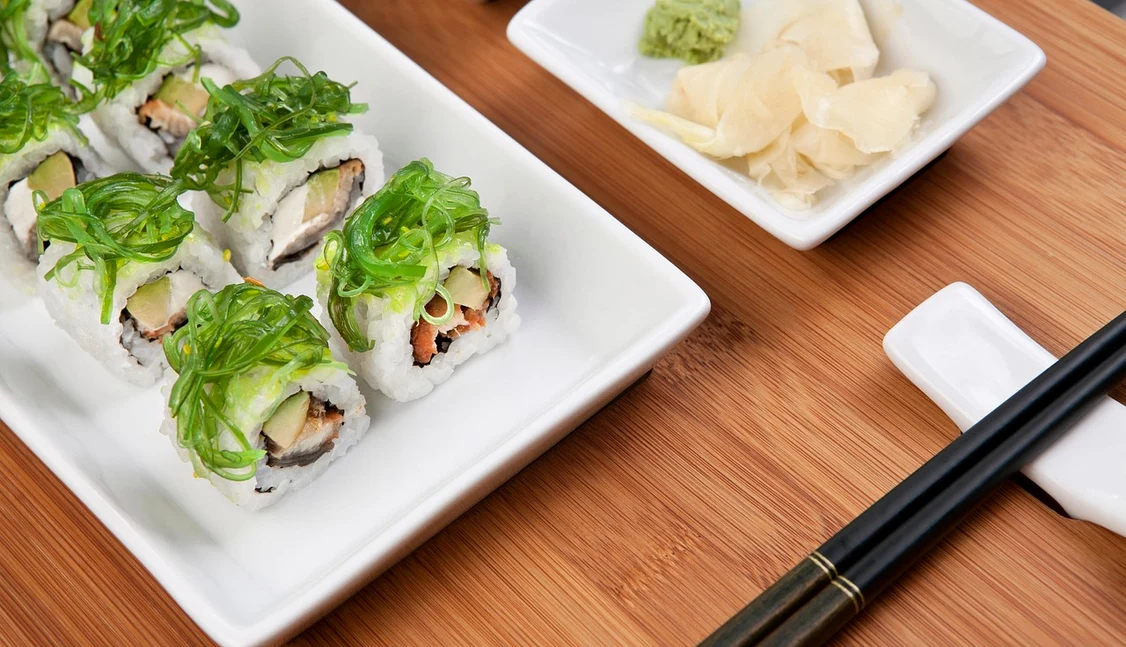  Sushi, unul dintre cele mai emblematice feluri de mancare din Japonia FOTO: Pixibay