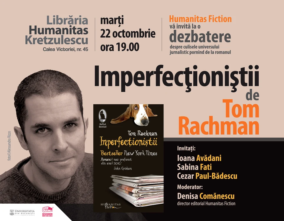 Imperfecţioniştii de Tom Rachman jpeg