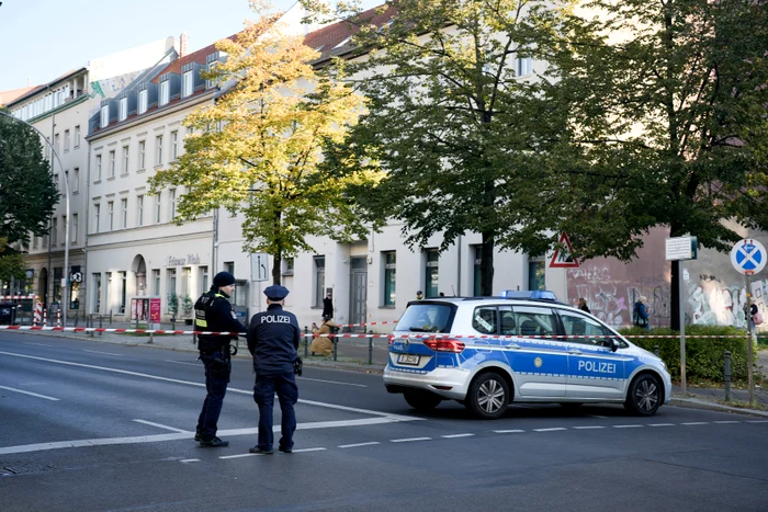 O sinagogă din Berlin a fost atacată cu cocktailuri Molotov FOTO Profimedia