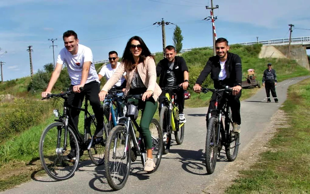 Proiecte noi pentru bicicliști la Otelec FOTO Silvia Fechete