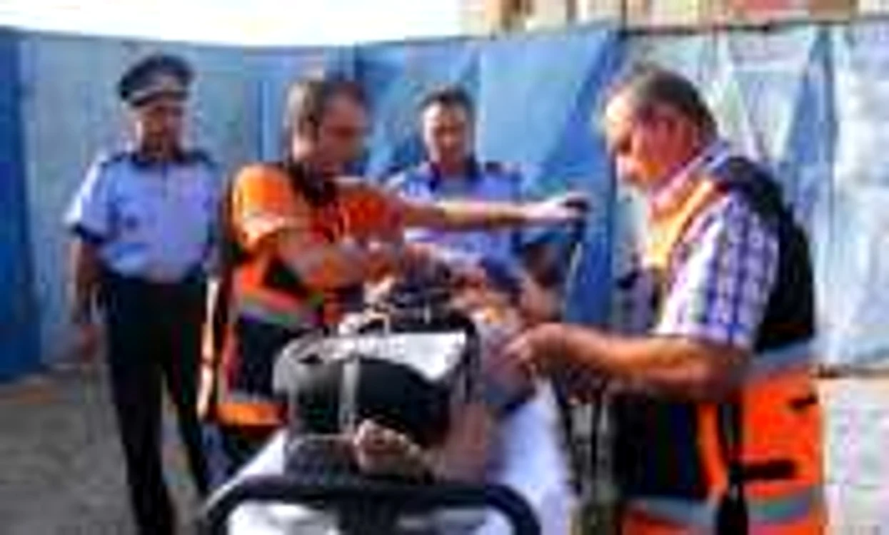 muncitorul a fost internat la spital