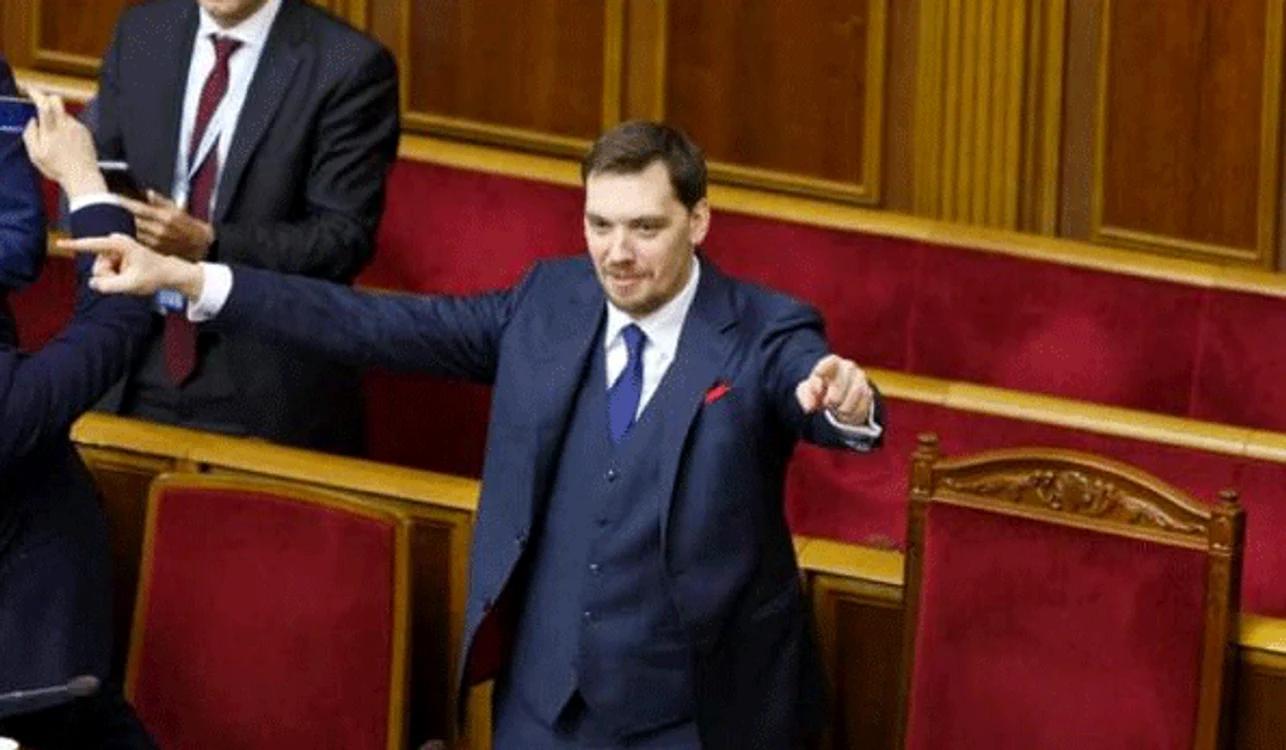 
    Oleksi Honcearuk și-a  început mandatul în 2019  