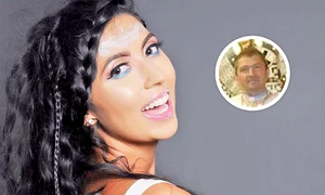 Maria Andreea şi părintele Vârlan Viorel Ioan jpeg