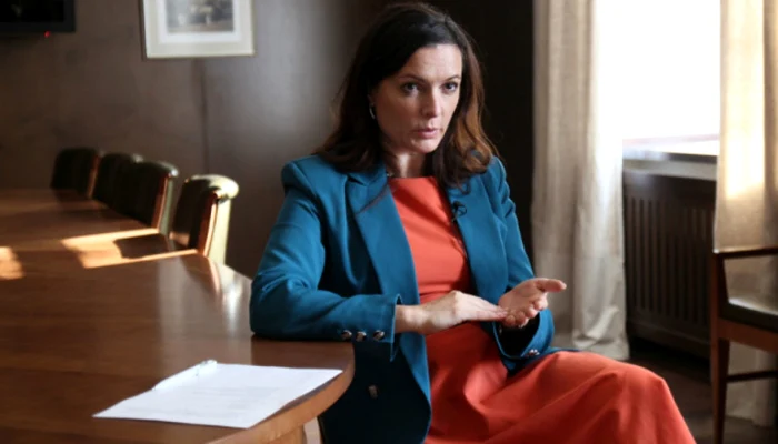 Zoriana Skaletska, ministrul Sănătăţii din Ucraina FOTO: ukrinform.net