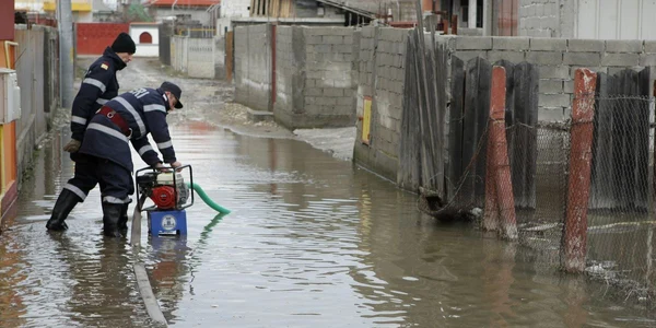 Inundaţii la Toflea. Foto: Arhivă