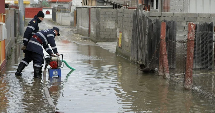 Inundaţii la Toflea. Foto: Arhivă